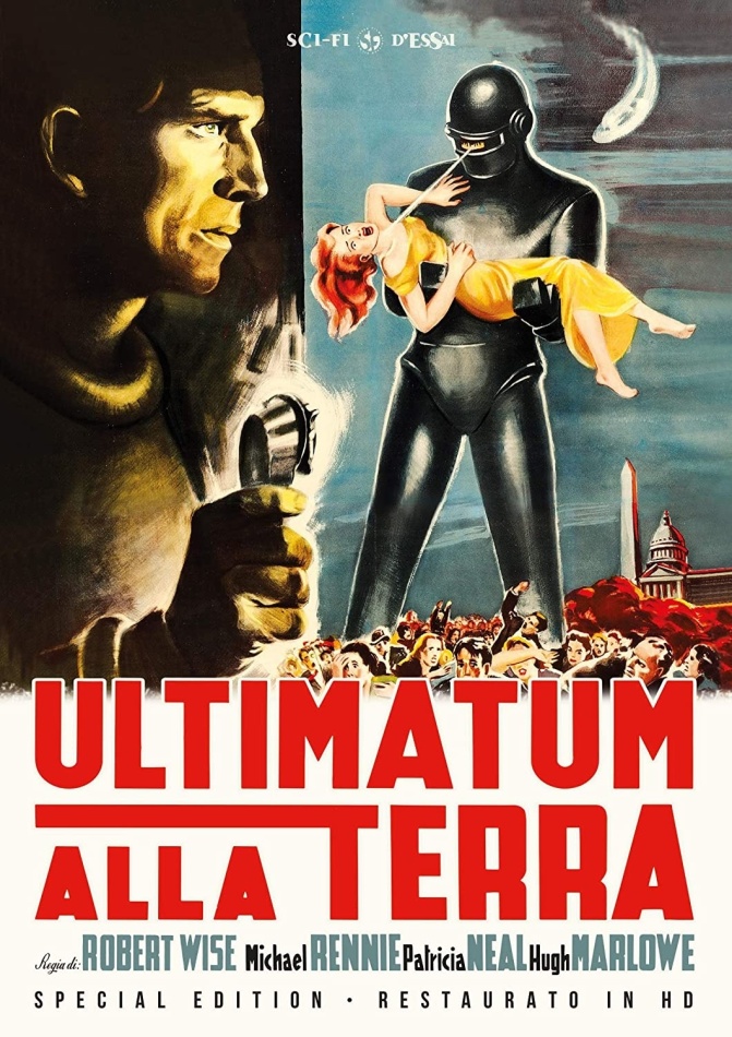 Ultimatum alla Terra (1951) Sci-Fi d'Essai, restaurato in HD, s/w, Special Edition
