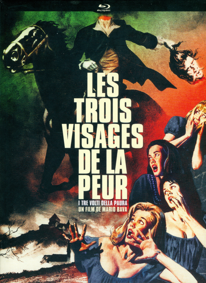 Les trois visages de la peur (1963) Étui, Digipack, Version Intégrale
