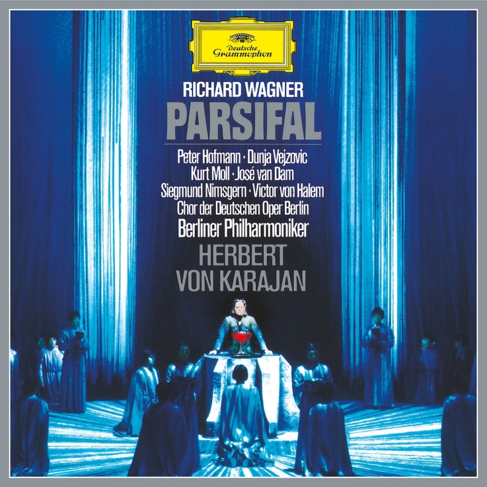 Richard Wagner (1813-1883), Herbert von Karajan & Berliner Philharmoniker - Parsifal 2021 Reissue, 4 CDs