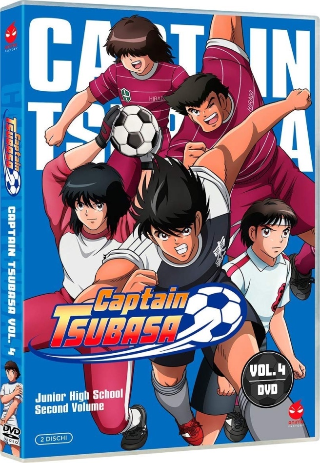 Captain Tsubasa - Junior High School Second Volume - Vol. 4 2 DVDs