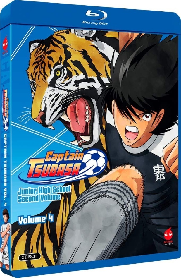 Captain Tsubasa - Junior High School Second Volume - Vol. 4 2 Blu-rays