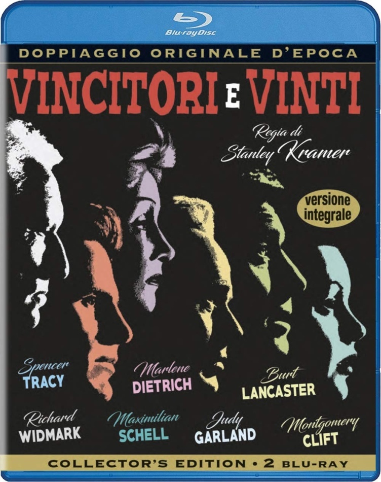 Vincitori e vinti (1961) Doppiaggio Originale D'epoca, s/w, Collector's Edition, 2 Blu-rays
