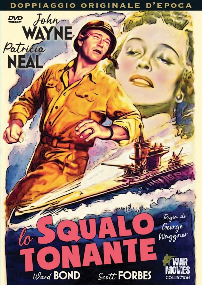 Lo squalo tonante (1951) War Movies Collection, Doppiaggio Originale D'epoca, s/w