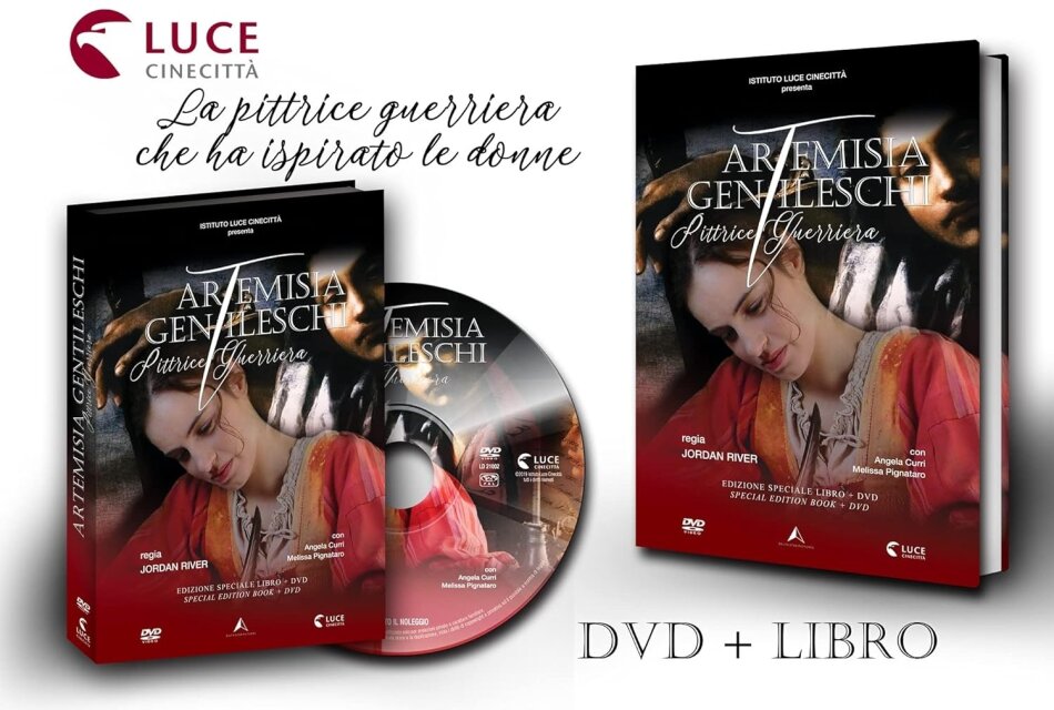 Artemisia Gentileschi - Pittrice guerriera (2020) Special Edition, DVD + Buch
