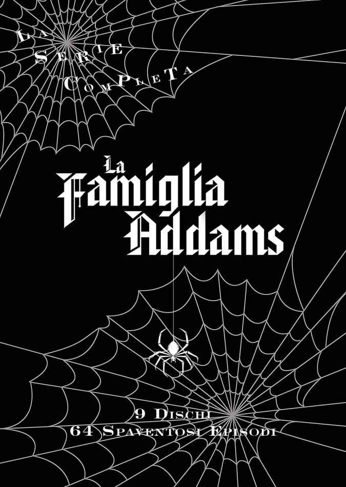 La famiglia Addams - La Serie Completa s/w, Neuauflage, 9 DVDs
