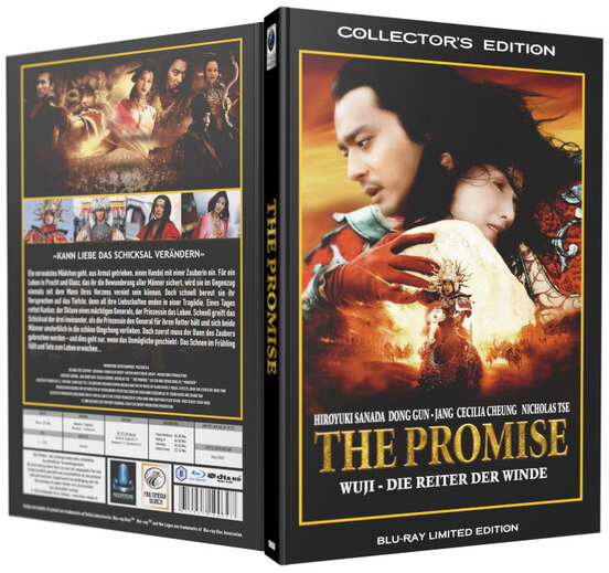 The Promise - Wu Ji - Die Reiter der Winde (2005) Grosse Hartbox, Limited Collector's Edition