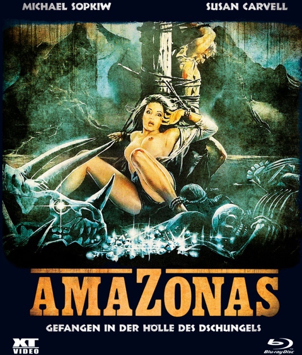 Amazonas - Gefangen in der Hölle des Dschungels (1985) Motiv 2, Kleine Hartbox, Limited Edition