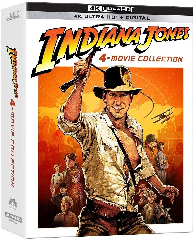 Indiana Jones 1-4 - 4-Movie Collection 4 4K Ultra HDs
