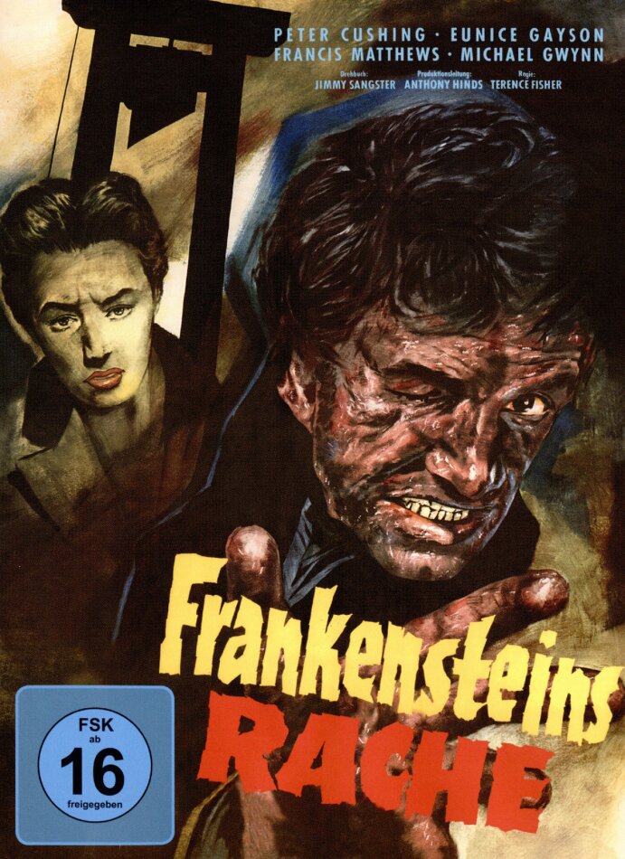Frankensteins Rache (1958) Cover A, Hammer Edition, Limited Edition, Mediabook