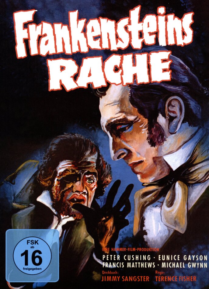 Frankensteins Rache (1958) Cover D, Hammer Edition, Limited Edition, Mediabook