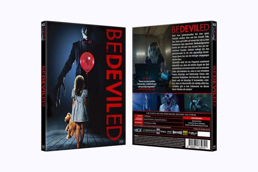 Bedeviled (2016) Limited Edition, Mediabook