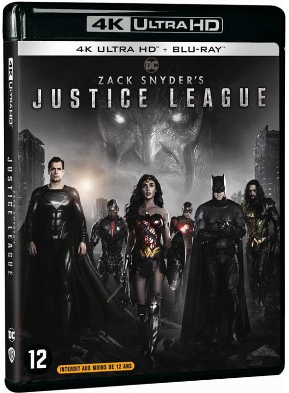 Zack Snyder's Justice League (2021) 2 4K Ultra HDs + 2 Blu-ray
