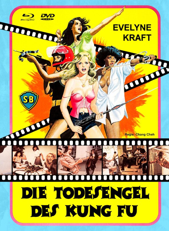 Die Todesengel des Kung (1977) Grosse Hartbox, Cover B, Limited Edition, Blu-ray + DVD