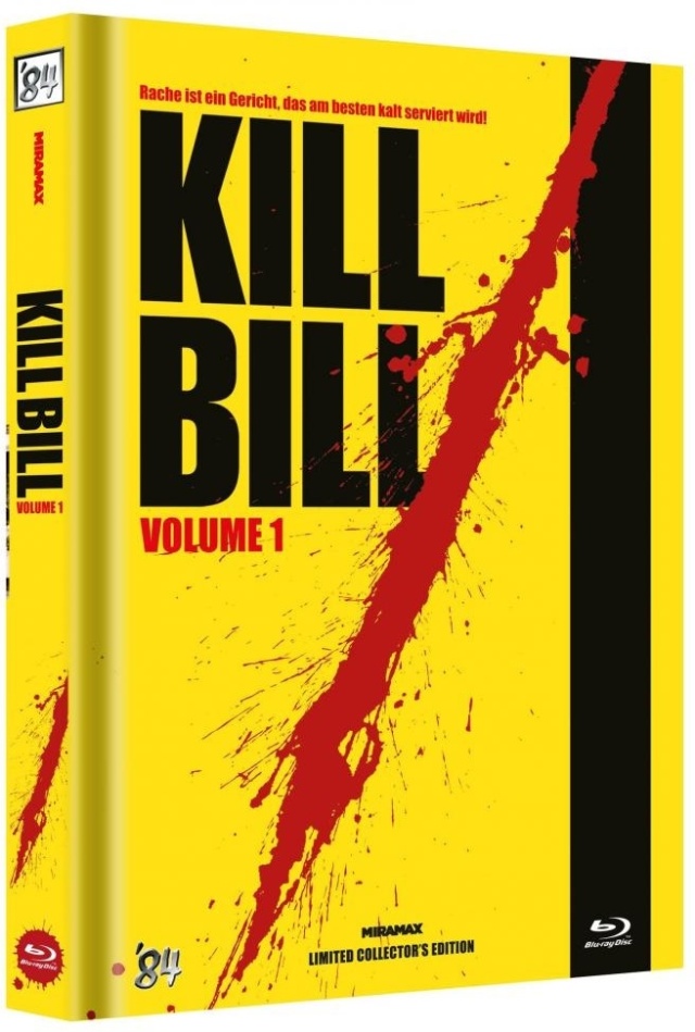 Kill Bill - Vol. 1 (2003) Cover C, Limited Collector's Edition, Mediabook