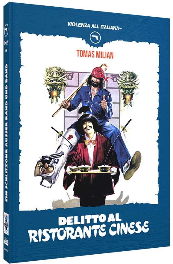 Delitto al ristorante cinese (1981) Violenza All'Italiana Collection, Cover B, Limited Edition, Mediabook, Blu-ray + DVD