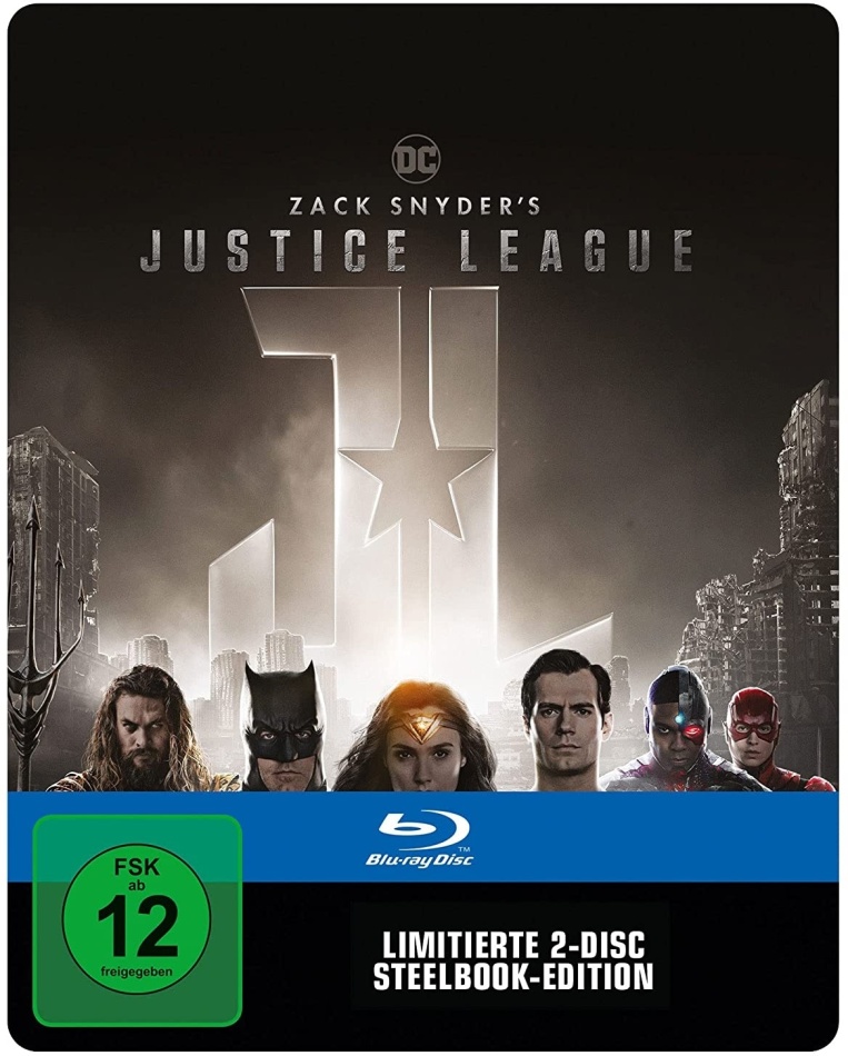 Zack Snyder's Justice League (2021) Limited Edition, Steelbook, 2 Blu-rays