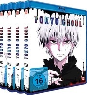 Tokyo Ghoul - Staffel 1 Gesamtausgabe, Bundle, 4 Blu-rays