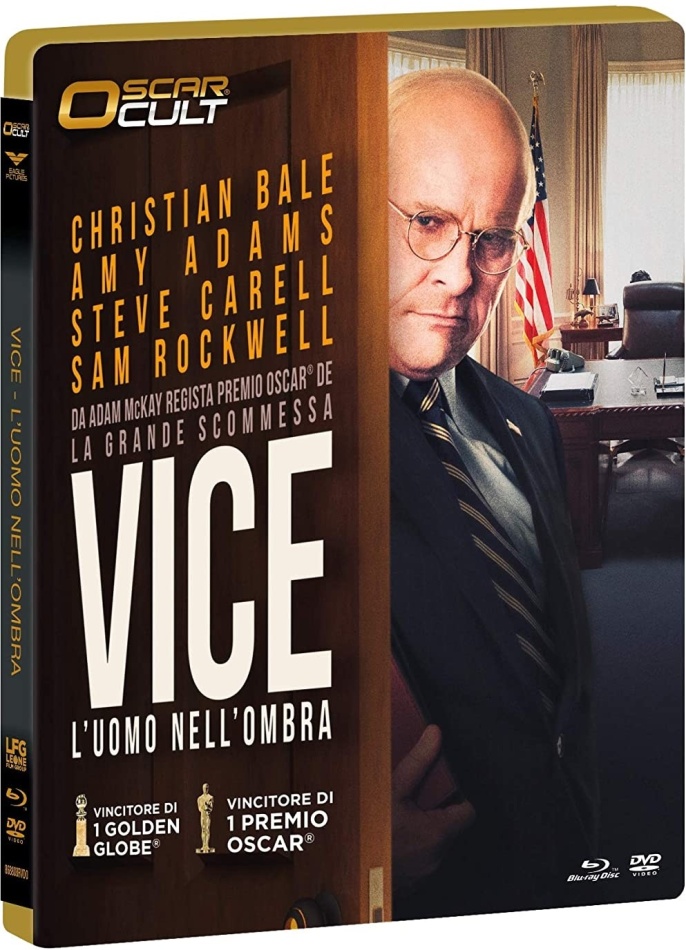 Vice - L'uomo nell'ombra (2018) Oscar Cult, Limited Numbered Edition, Blu-ray + DVD