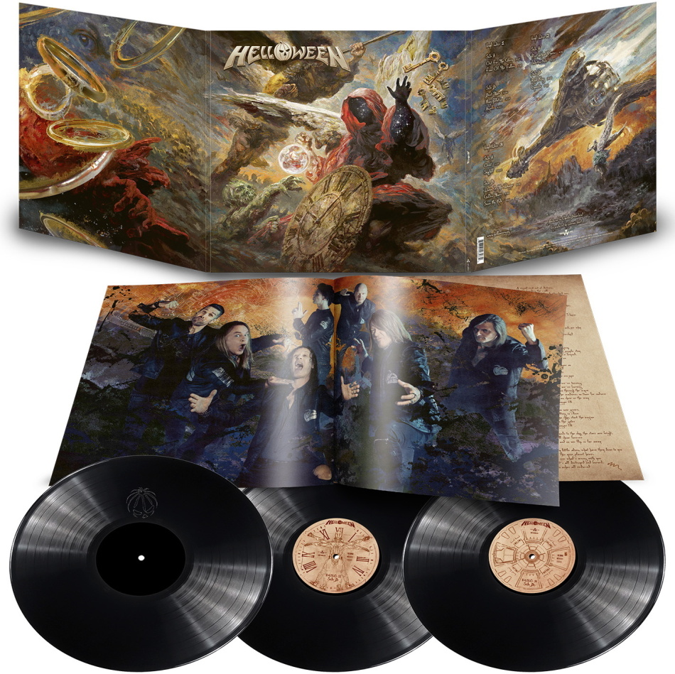 Helloween - --- Trifold, Black Vinyl, Hologramm Edition, Limited Edition, 3 LPs