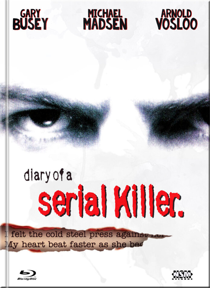 Diary of a Serial Killer (1998) Cover A, Limited Edition, Mediabook, Blu-ray + DVD