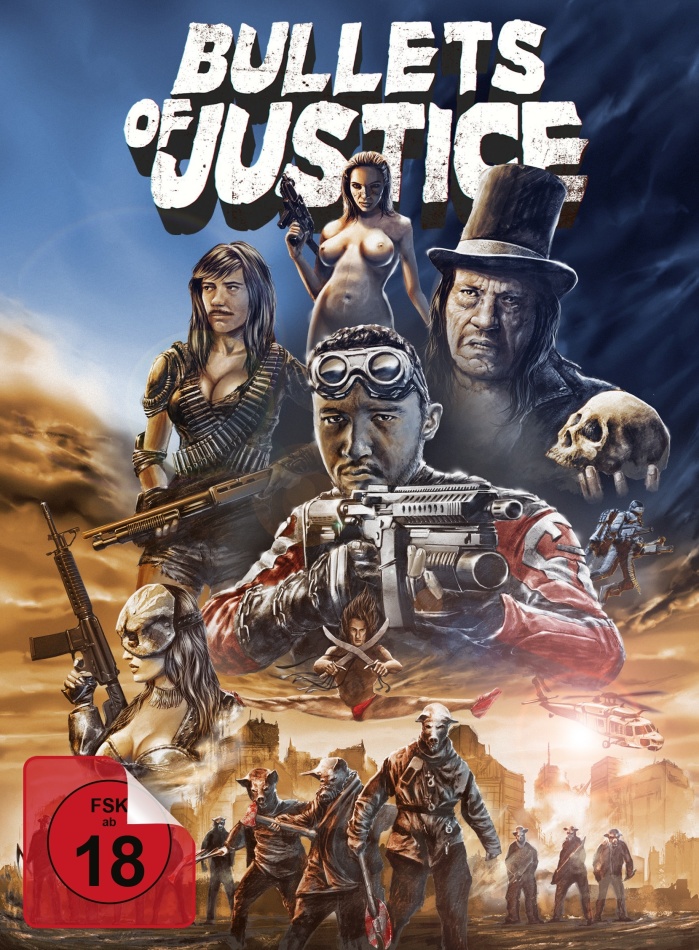 Bullets of Justice (2019) Limited Collector's Edition, Mediabook, Uncut, Blu-ray + DVD