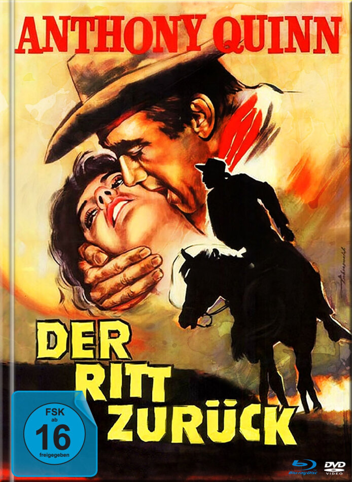 Der Ritt zurück (1957) Mediabook, Blu-ray + DVD