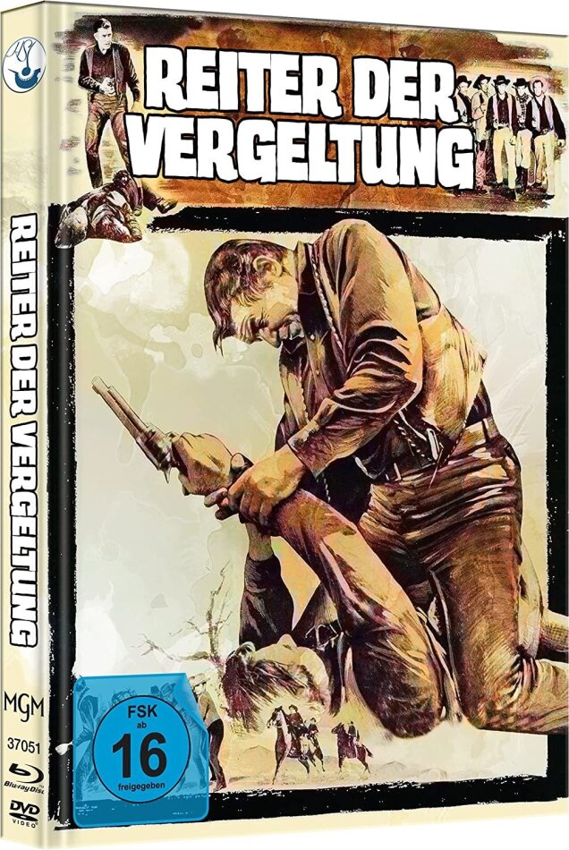 Reiter der Vergeltung (1960) Mediabook, Blu-ray + DVD