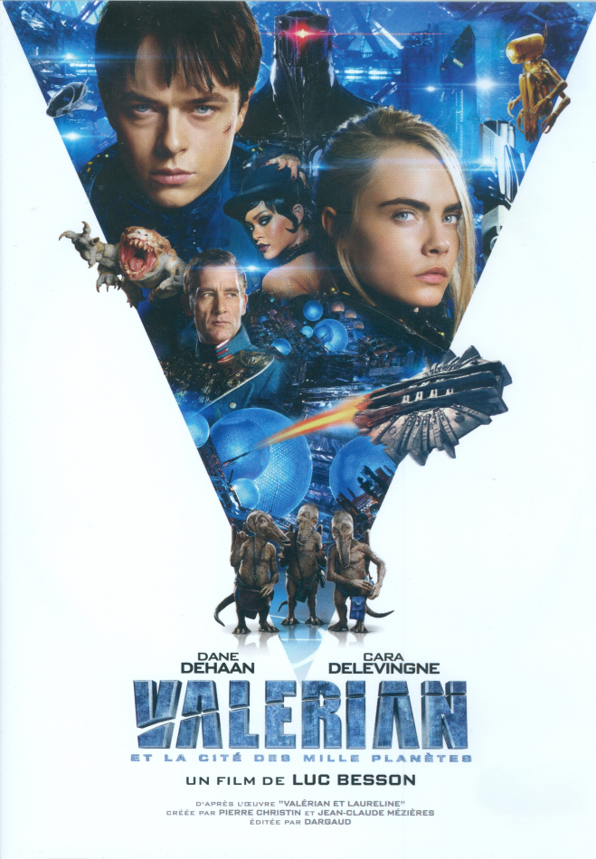Valérian et la Cité des Mille Planètes (2017) 2 DVDs