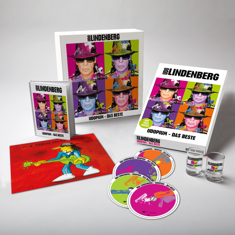 Udo Lindenberg - UDOPIUM-Das Beste Édition limitée FAN, Strictly Limited, 4 CD