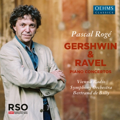 George Gershwin (1898-1937), Maurice Ravel (1875-1937), Bertrand de Billy, Pascal Rog&eacute; & Vienna Radio Symphony Orchestra - Piano Concertos (2 CDs)
