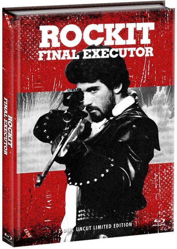 Rockit - Final Executor (1984) Cover C, Limited Edition, Mediabook, Blu-ray + DVD