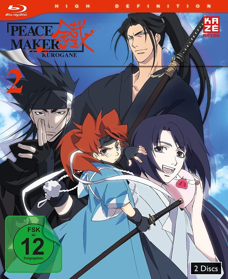 Peace Maker Kurogane - Vol. 2 2 Blu-rays