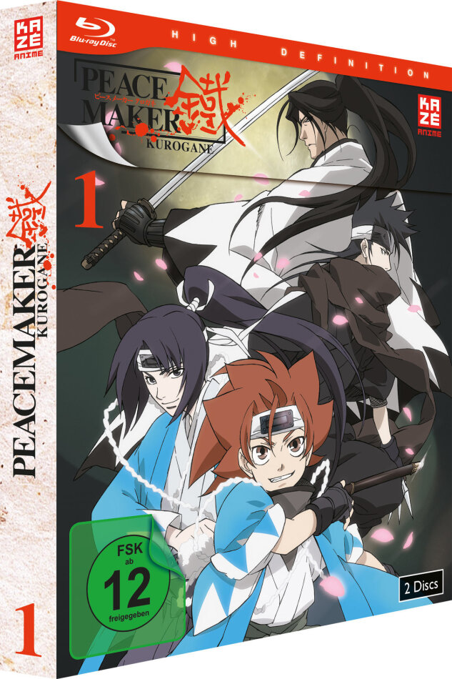 Peace Maker Kurogane - Vol. 1 2 Blu-rays