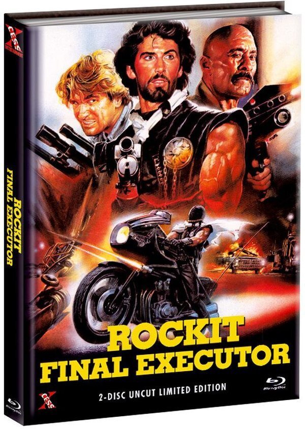 Rockit - Final Executor (1984) Cover A, Limited Edition, Mediabook, Blu-ray + DVD