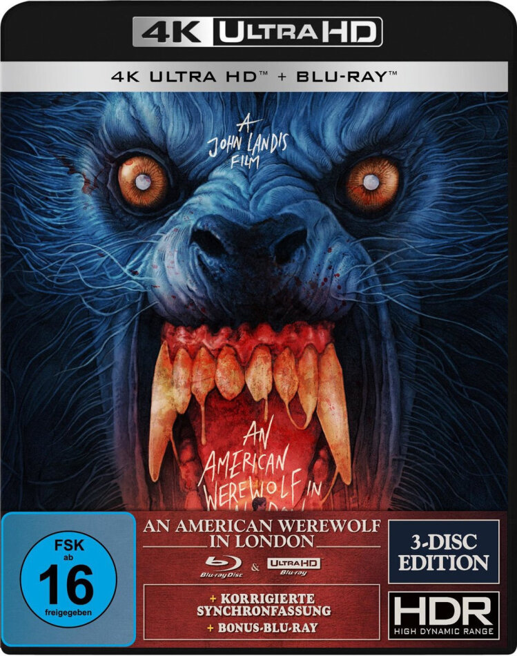 An American Werewolf in London (1981) 4K Ultra HD + 2 Blu-rays