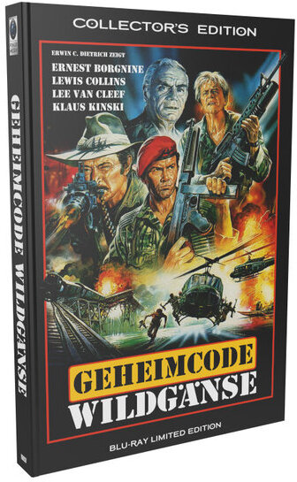 Geheimcode Wildgänse (1984) Grosse Hartbox, Limited Collector's Edition, Uncut