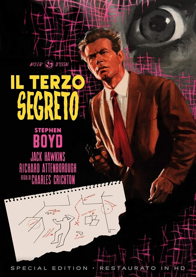 Il terzo segreto (1964) Noir d'Essai, restaurato in HD, s/w, Special Edition