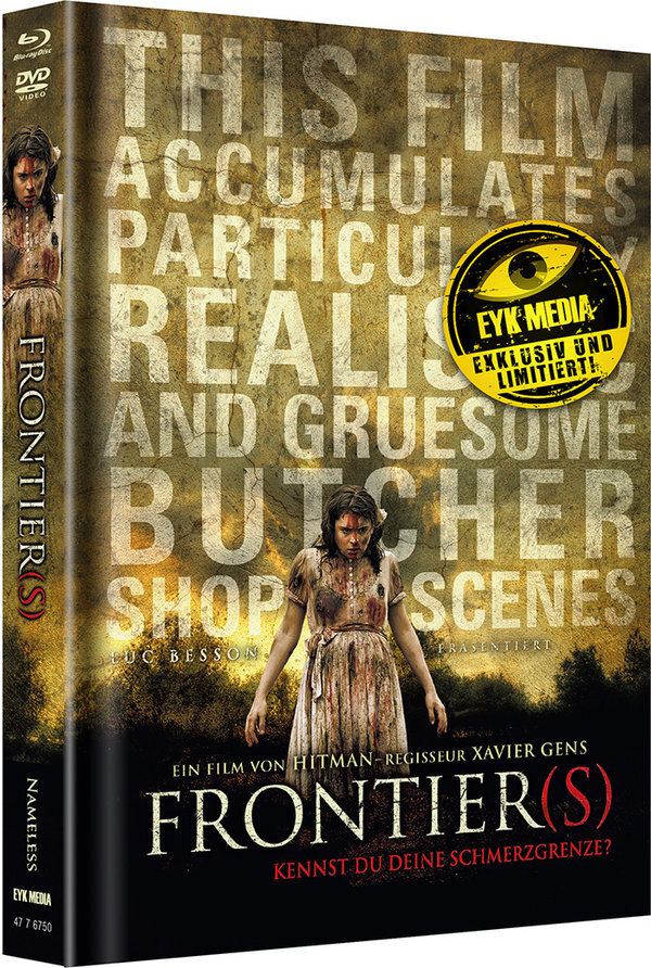 Frontiers (2007) Cover B, Limited Edition, Mediabook, Blu-ray + DVD