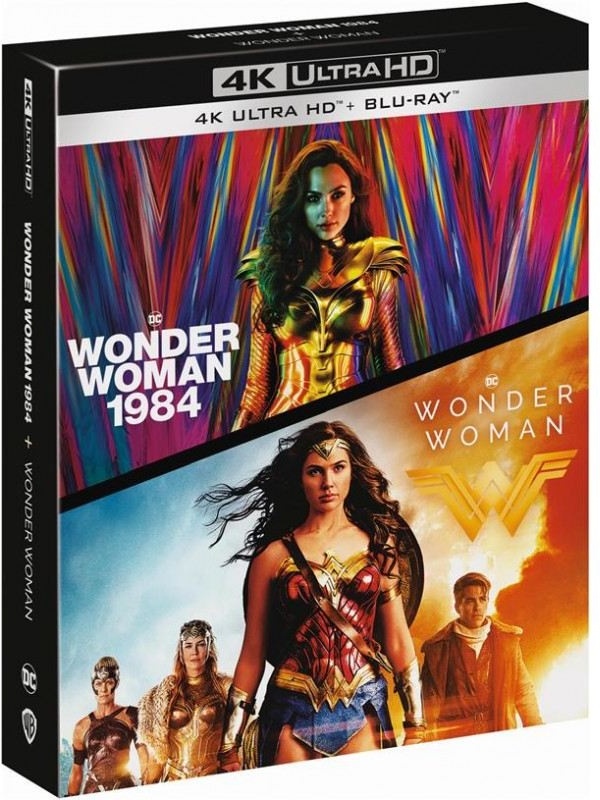 Wonder Woman (2017) / Wonder Woman 1984 (2020) 2 Blu-ray + 2 4K Ultra HDs