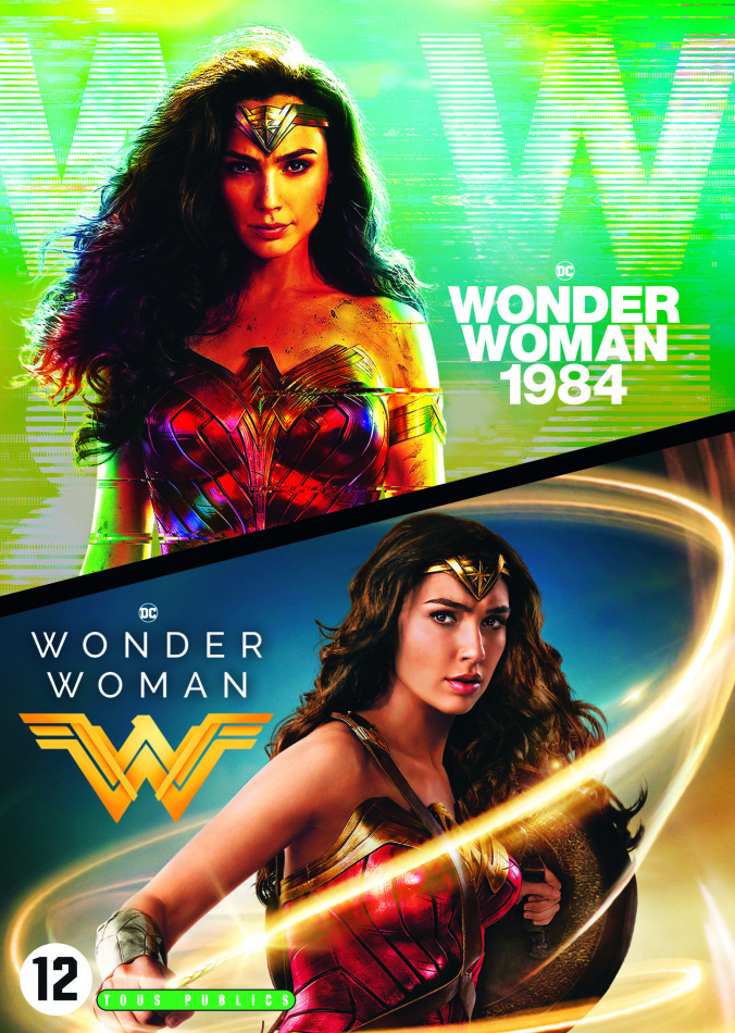 Wonder Woman (2017) / Wonder Woman 1984 (2020) 2 DVD