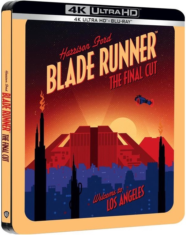 Blade Runner (1982) Final Cut, Limited Edition, Steelbook, 4K Ultra HD + 2 Blu-rays