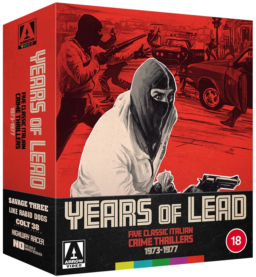 Years Of Lead - Five Classic Italian Crime Thrillers (1973-1977) 3 Blu-rays