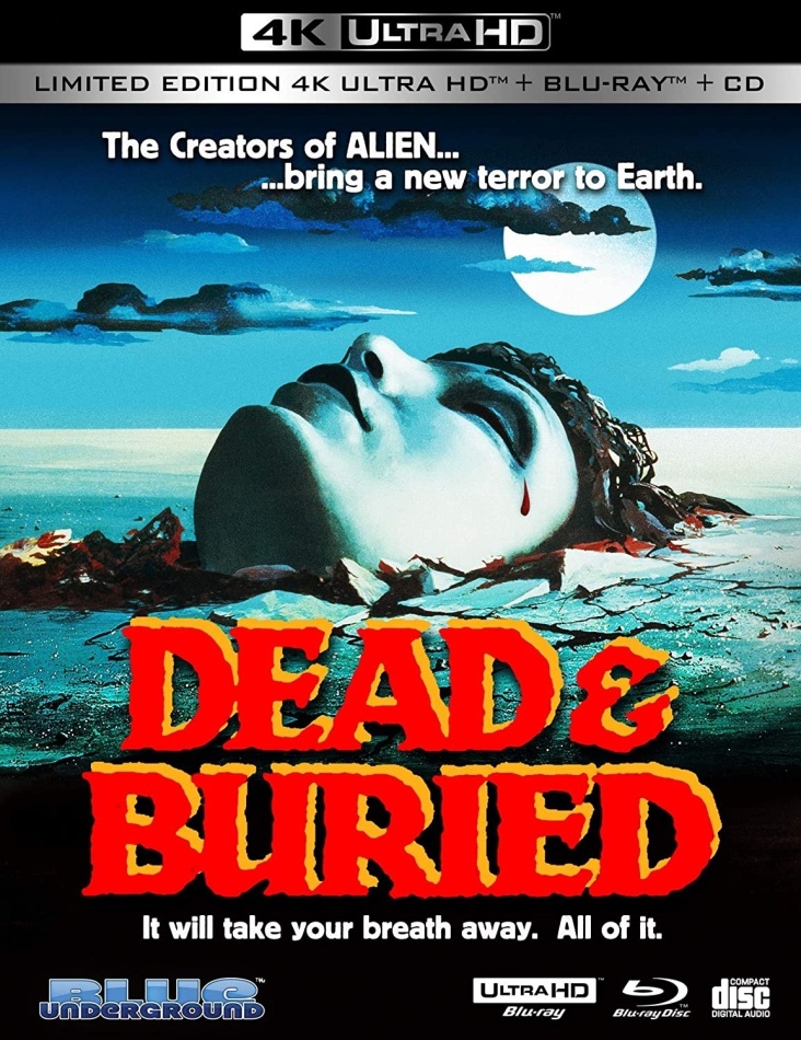 Dead & Buried (1981) Limited Edition, 4K Ultra HD + Blu-ray + CD