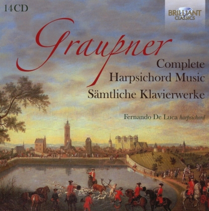Fernando de Luca & Christoph Graupner (1683-1760) - Complete Harpsichord Music (14 CD)
