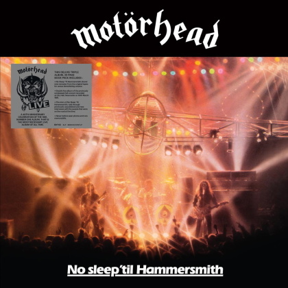 Mot&ouml;rhead - No Sleep 'Til Hammersmith (2021 Reissue, BMG/Sanctuary, Black Vinyl, 40th Anniversary Edition, 3 LPs)