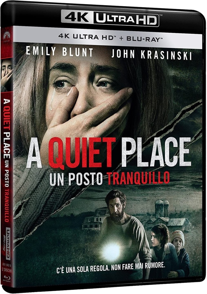 A Quiet Place - Un posto tranquillo (2018) Neuauflage, 4K Ultra HD + Blu-ray