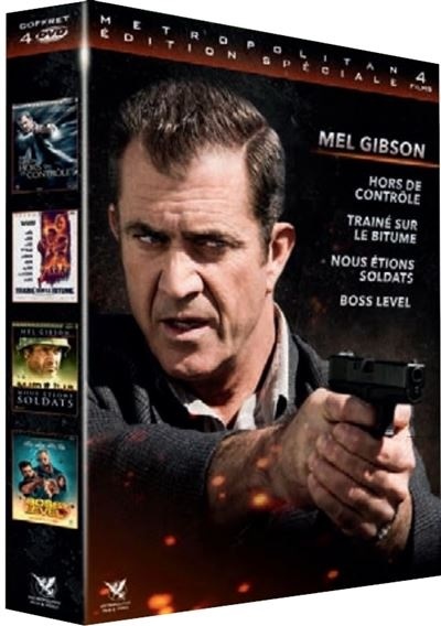 Mel Gibson - Hors de contrôle / Traîné sur le bitume / ous étions soldats / Boss Level 4 DVD