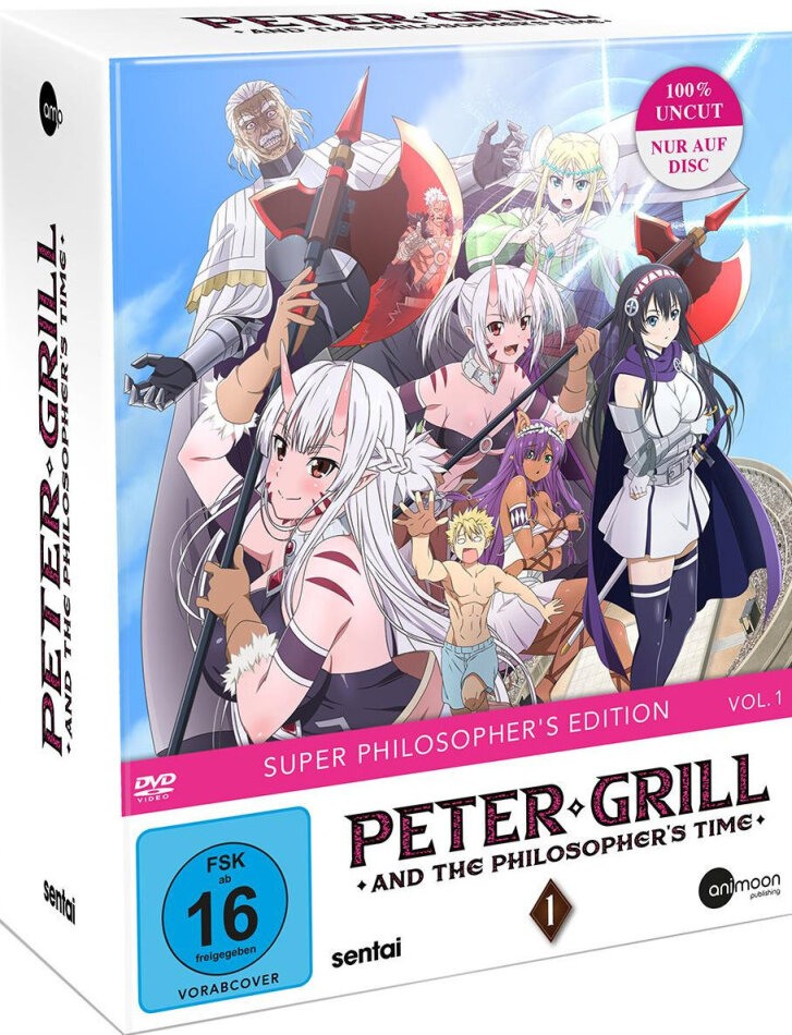 Peter Grill and the Philosopher's Time - Staffel 1 - Vol. 1 + Sammelschuber, Limited Edition, Mediabook, Uncut