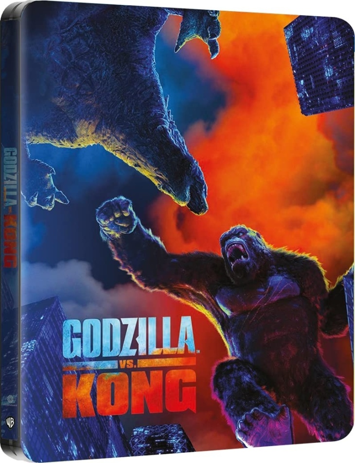 Godzilla vs. Kong (2021) Steelbook, 4K Ultra HD + Blu-ray