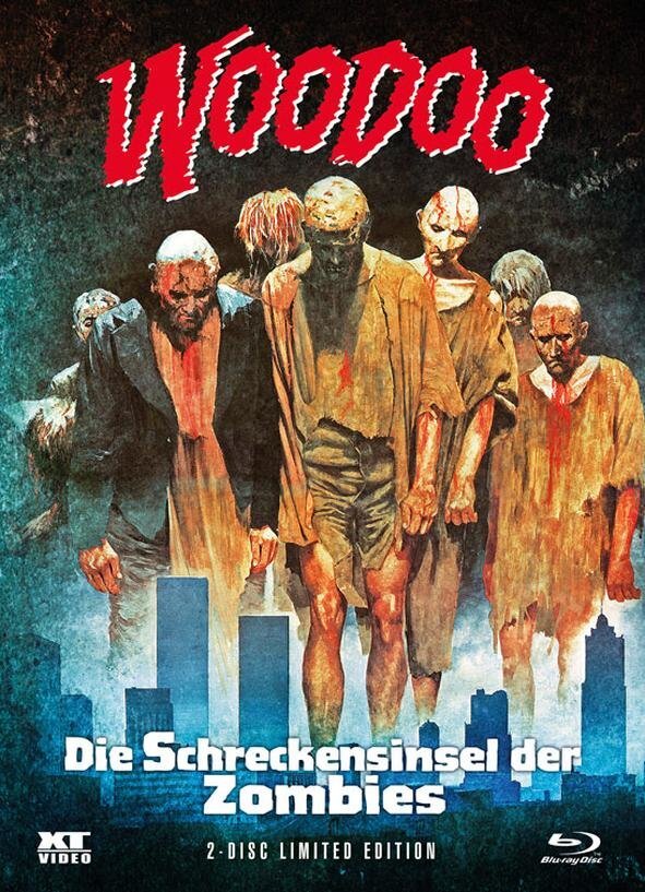 Woodoo - Die Schreckensinsel der Zombies (1979) Cover 2, Wattiert, Limited Edition, Mediabook, Blu-ray + DVD